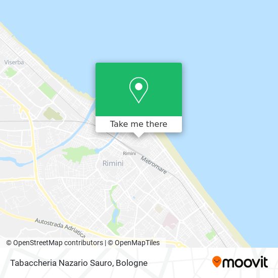 Tabaccheria Nazario Sauro map