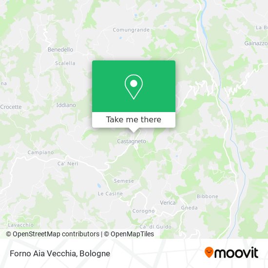 Forno Aia Vecchia map