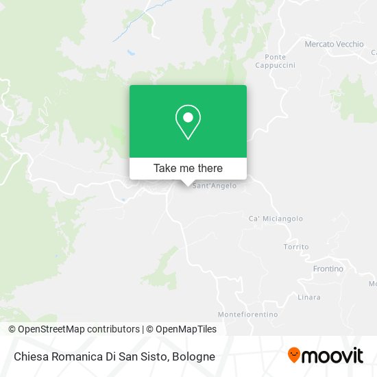 Chiesa Romanica Di San Sisto map