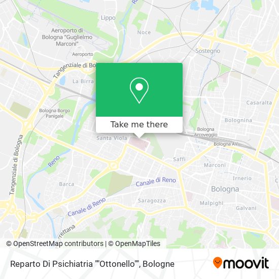 Reparto Di Psichiatria ""Ottonello"" map