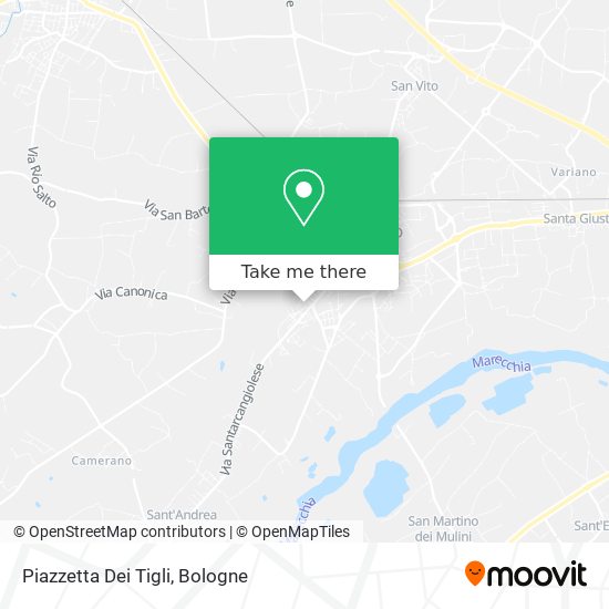 Piazzetta Dei Tigli map