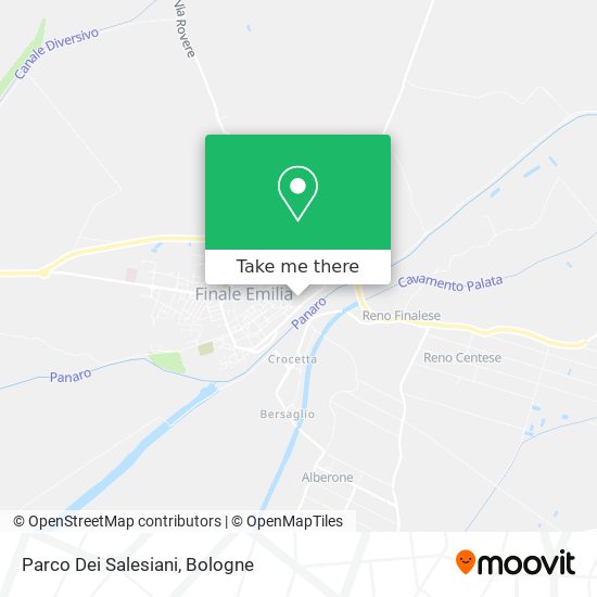 Parco Dei Salesiani map