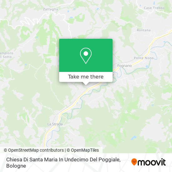 Chiesa Di Santa Maria In Undecimo Del Poggiale map