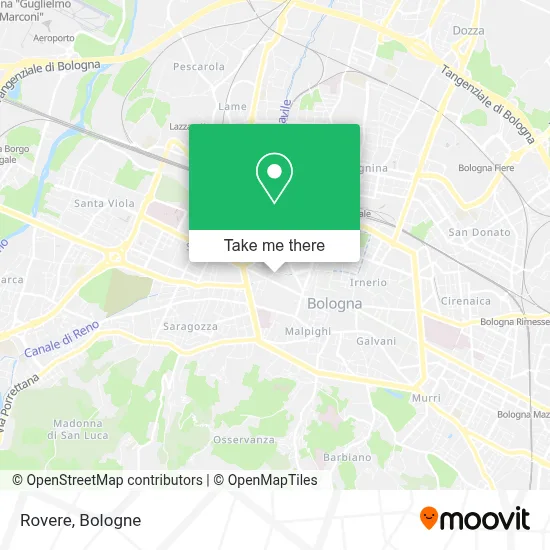 Rovere map