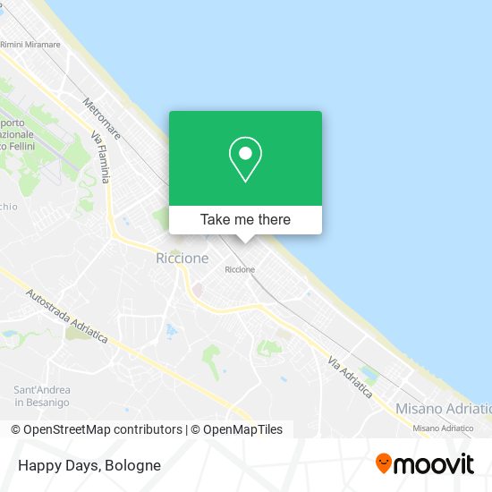 Happy Days map