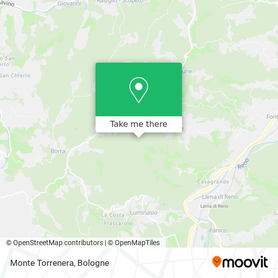 Monte Torrenera map