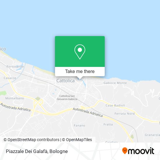 Piazzale Dei Galafà map