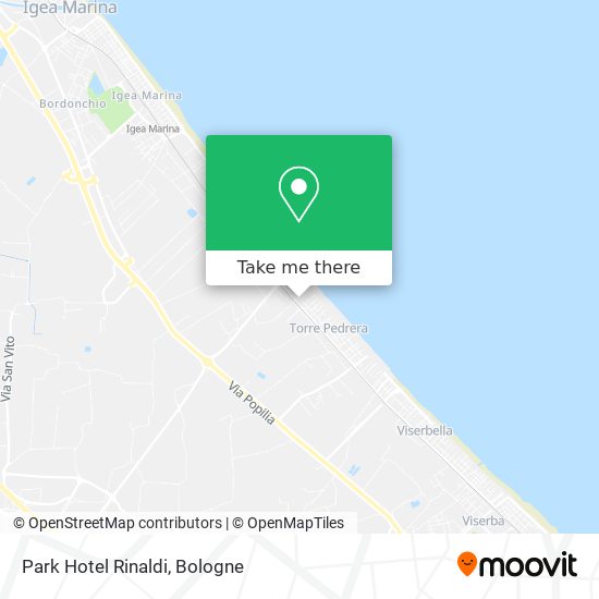 Park Hotel Rinaldi map