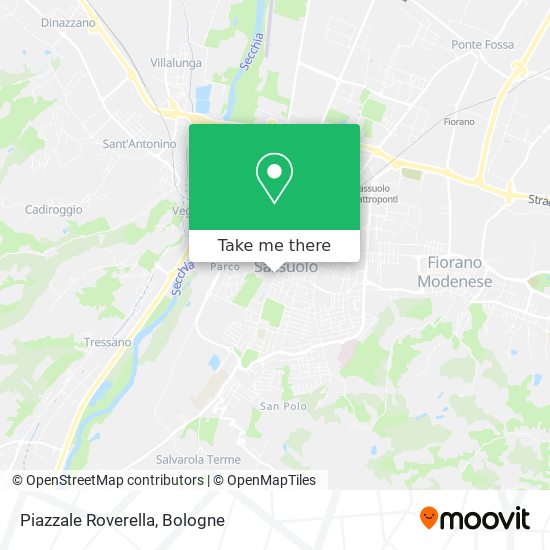Piazzale Roverella map