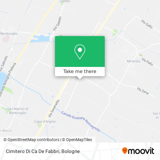Cimitero Di Cà De Fabbri map