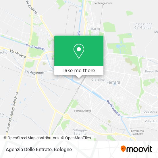 Agenzia Delle Entrate map