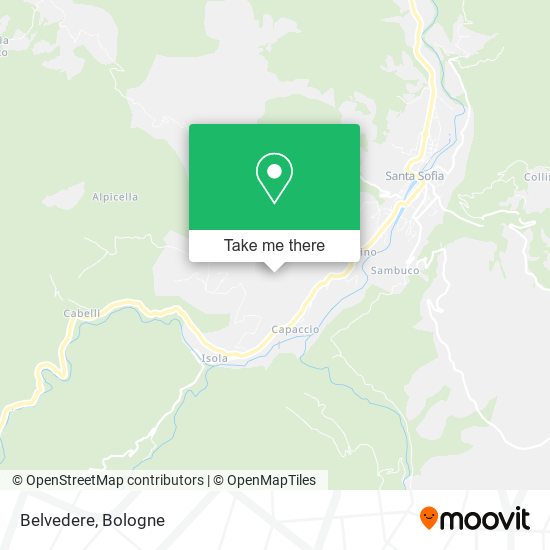 Belvedere map