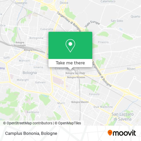 Camplus Bononia map