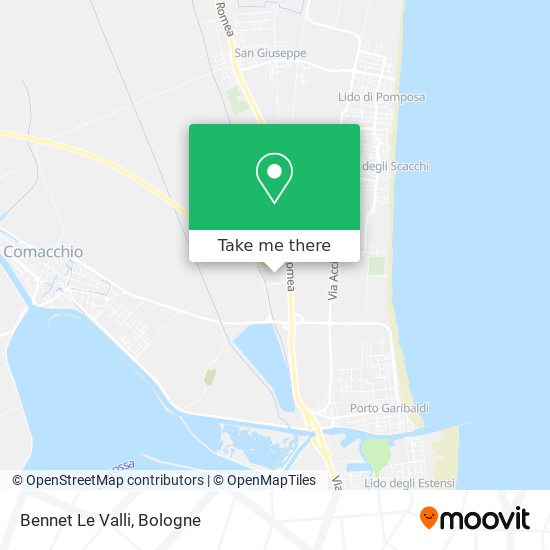 Bennet Le Valli map