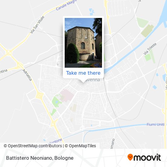 Battistero Neoniano map