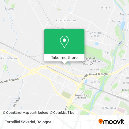 Tortellini Soverini map