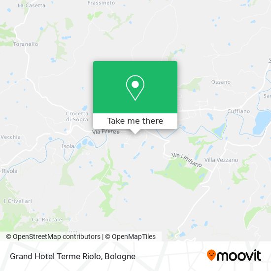 Grand Hotel Terme Riolo map