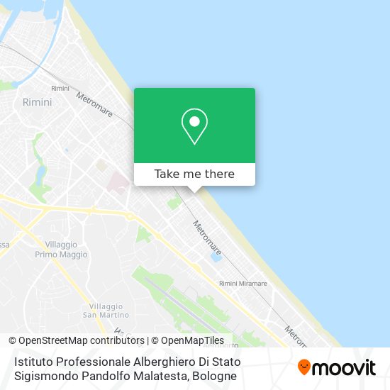 Istituto Professionale Alberghiero Di Stato Sigismondo Pandolfo Malatesta map