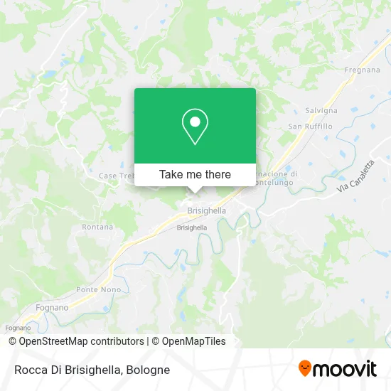 Rocca Di Brisighella map
