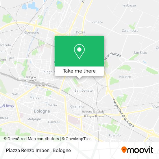 Piazza Renzo Imbeni map