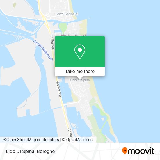 Lido Di Spina map