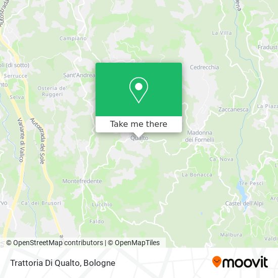 Trattoria Di Qualto map