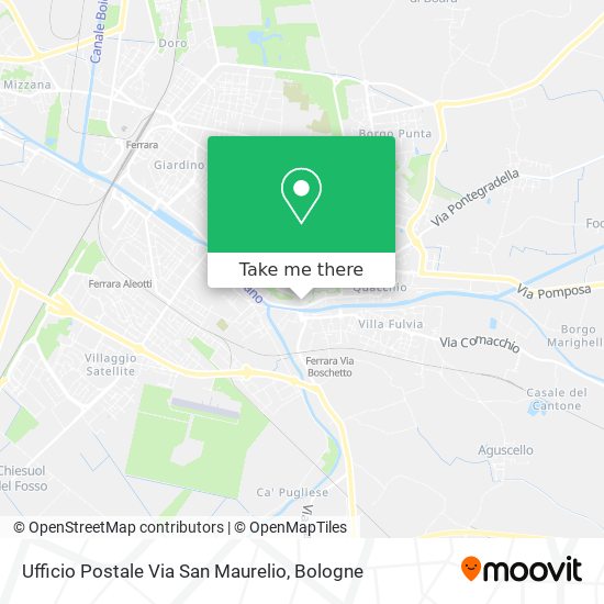 Ufficio Postale Via San Maurelio map