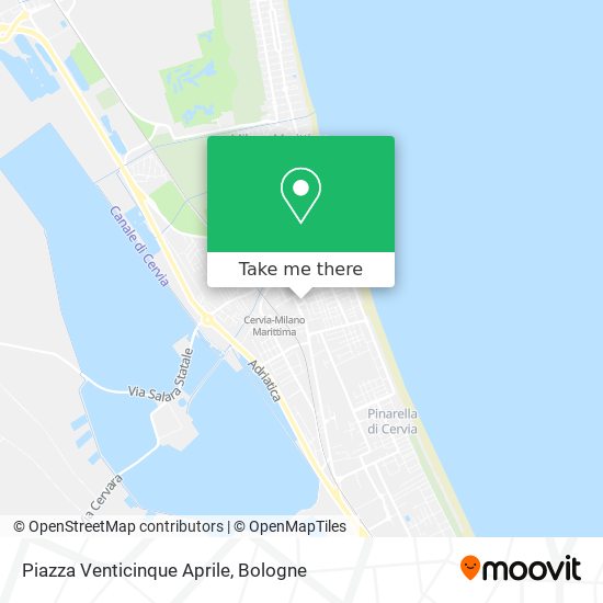 Piazza Venticinque Aprile map