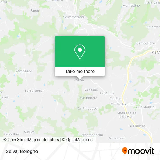 Selva map