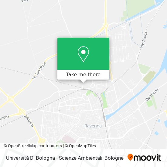 Università Di Bologna - Scienze Ambientali map