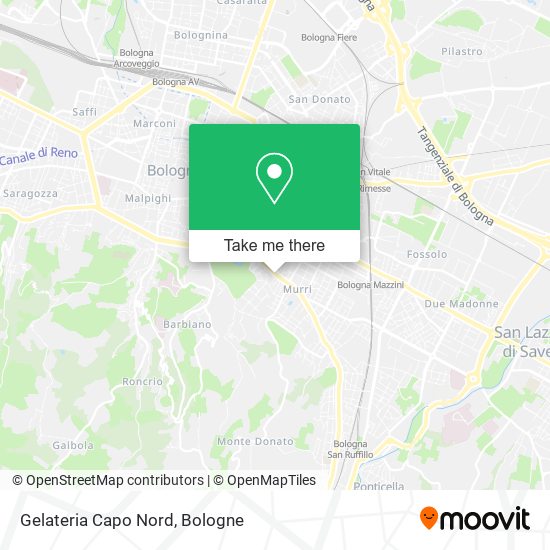Gelateria Capo Nord map