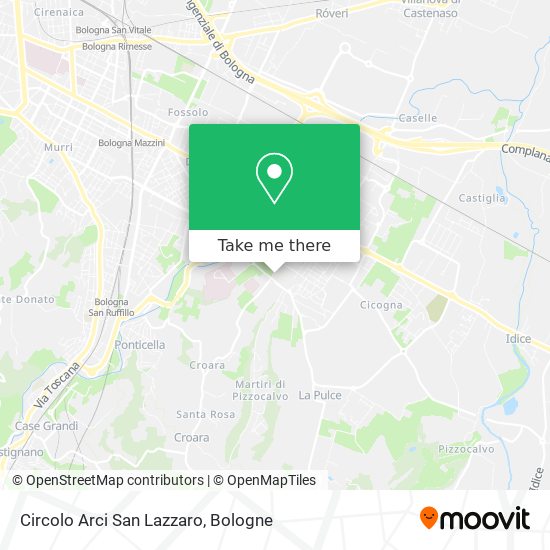 Circolo Arci San Lazzaro map