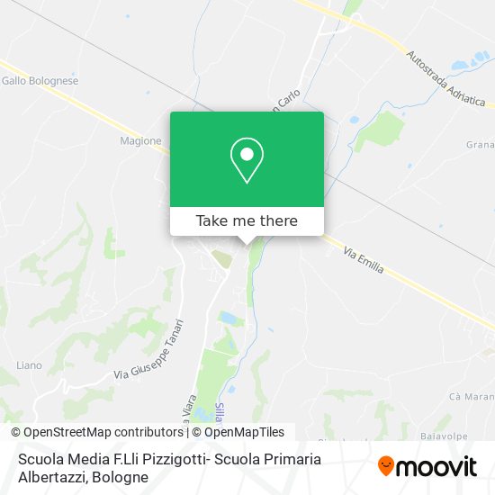 Scuola Media F.Lli Pizzigotti- Scuola Primaria Albertazzi map