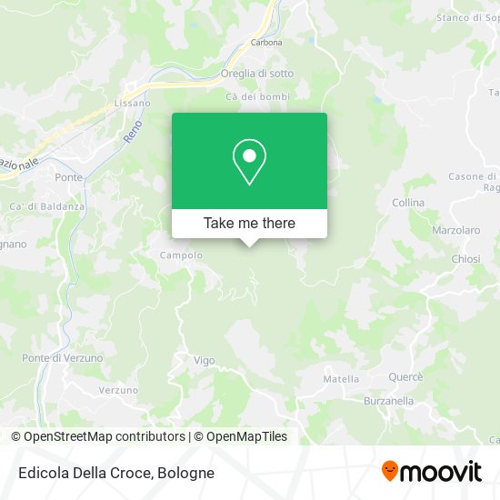 Edicola Della Croce map