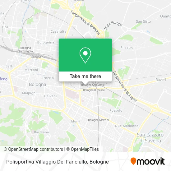 Polisportiva Villaggio Del Fanciullo map