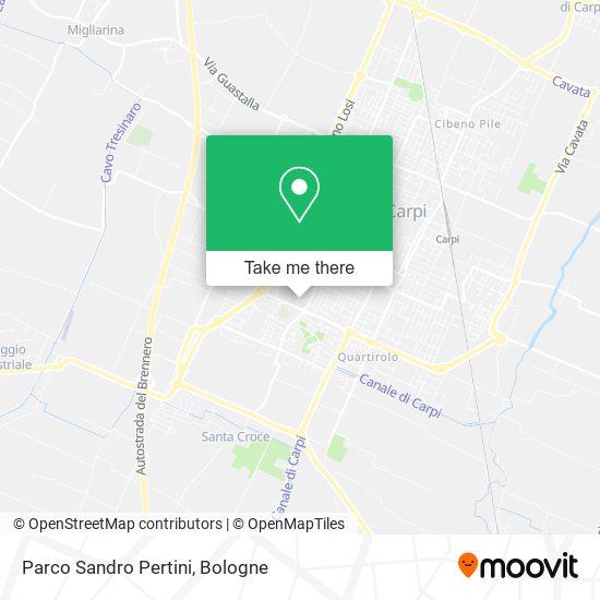 Parco Sandro Pertini map