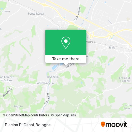 Piscina Di Gessi map