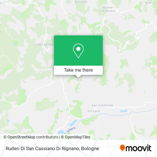 Ruderi Di San Cassiano Di Rignano map