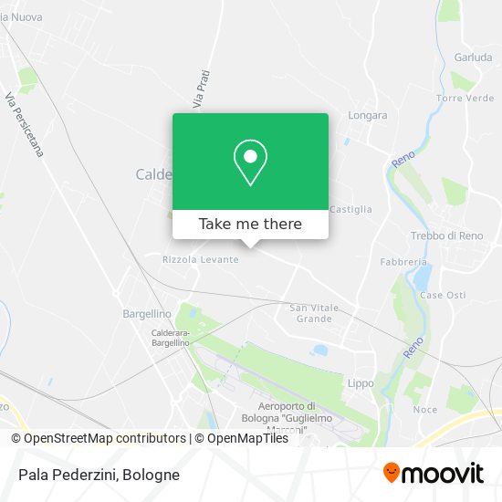 Pala Pederzini map
