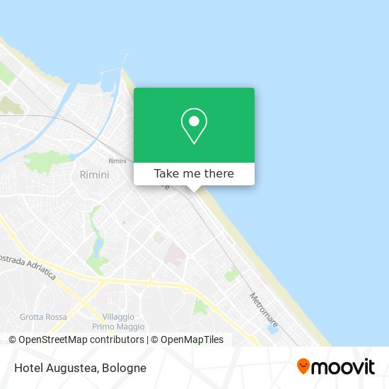 Hotel Augustea map