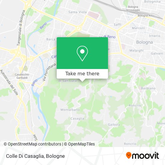 Colle Di Casaglia map