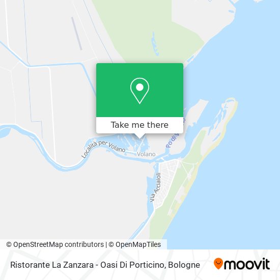 Ristorante La Zanzara - Oasi Di Porticino map