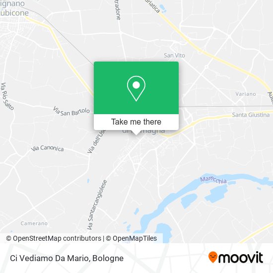 Ci Vediamo Da Mario map