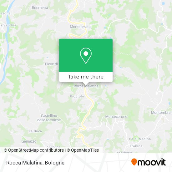 Rocca Malatina map
