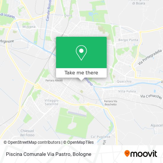 Piscina Comunale Via Pastro map