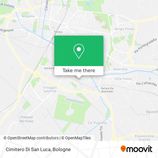 Cimitero Di San Luca map