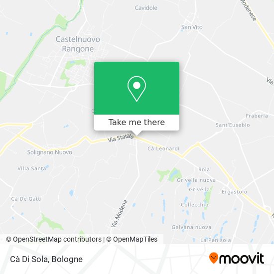 Cà Di Sola map