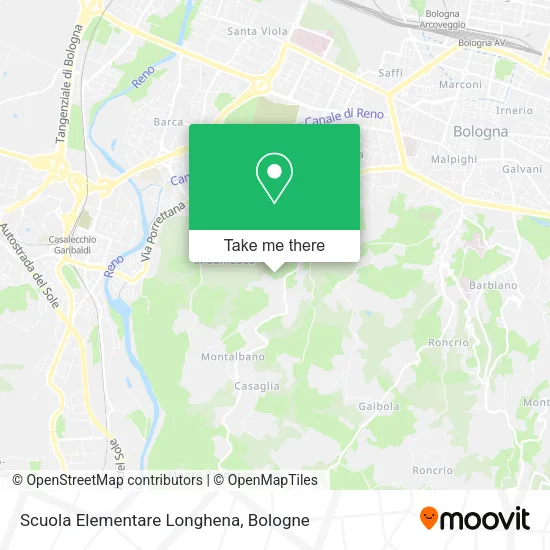 Scuola Elementare Longhena map