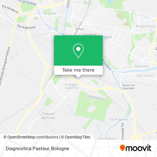 Diagnostica Pasteur map