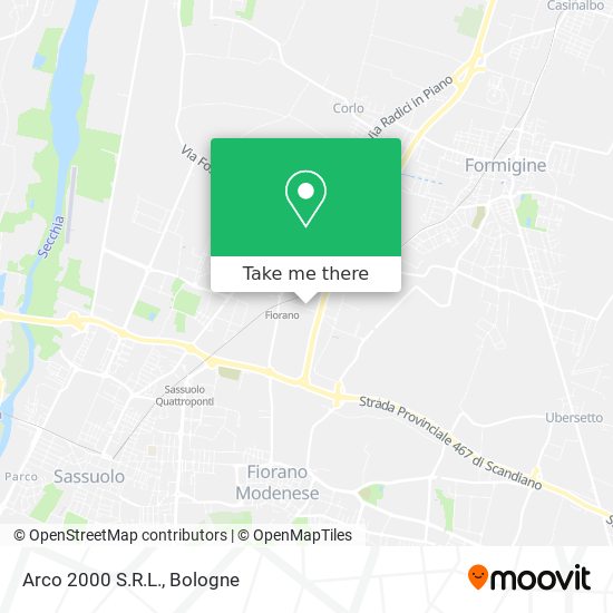 Arco 2000 S.R.L. map